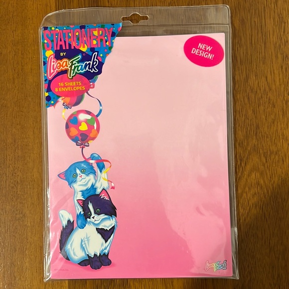 Lisa Frank Other - Kitten Balloon Vintage Stationery By Lisa Frank